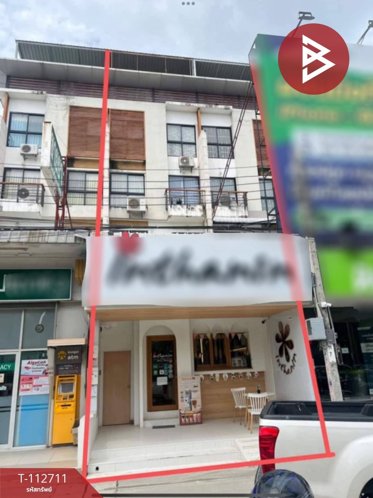 For SaleShop HouseLadkrabang, Suwannaphum Airport : Commercial building for sale, Soi King Kaew 25, area 30.5 sq.wet, Prawet, Bangkok