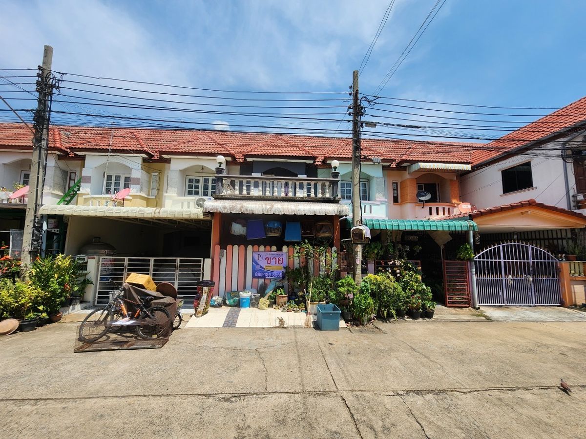ขายทาวน์โฮมนนทบุรี บางใหญ่ บางบัวทอง : ทาวน์เฮ้าส์ 2 ชั้น หมู่บ้าน กานต์มณี