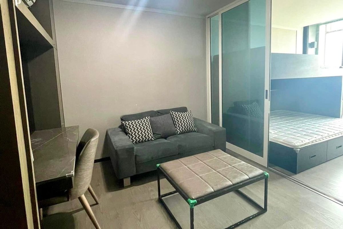 คอนโดพระราม 9 เพชรบุรีตัดใหม่ RCA : 🔥 สำหรับขาย - เช่า !!🔥 Code C20250500042..........A Space ID Asoke - Ratchada, 1 ห้องนอน, 1 ห้องน้ำ, ชั้นสูง 21++, ห้องทิศเหนือ, แต่งครบ, พร้อมเข้าอยู่, ราคาพิเศษ!!📣📣