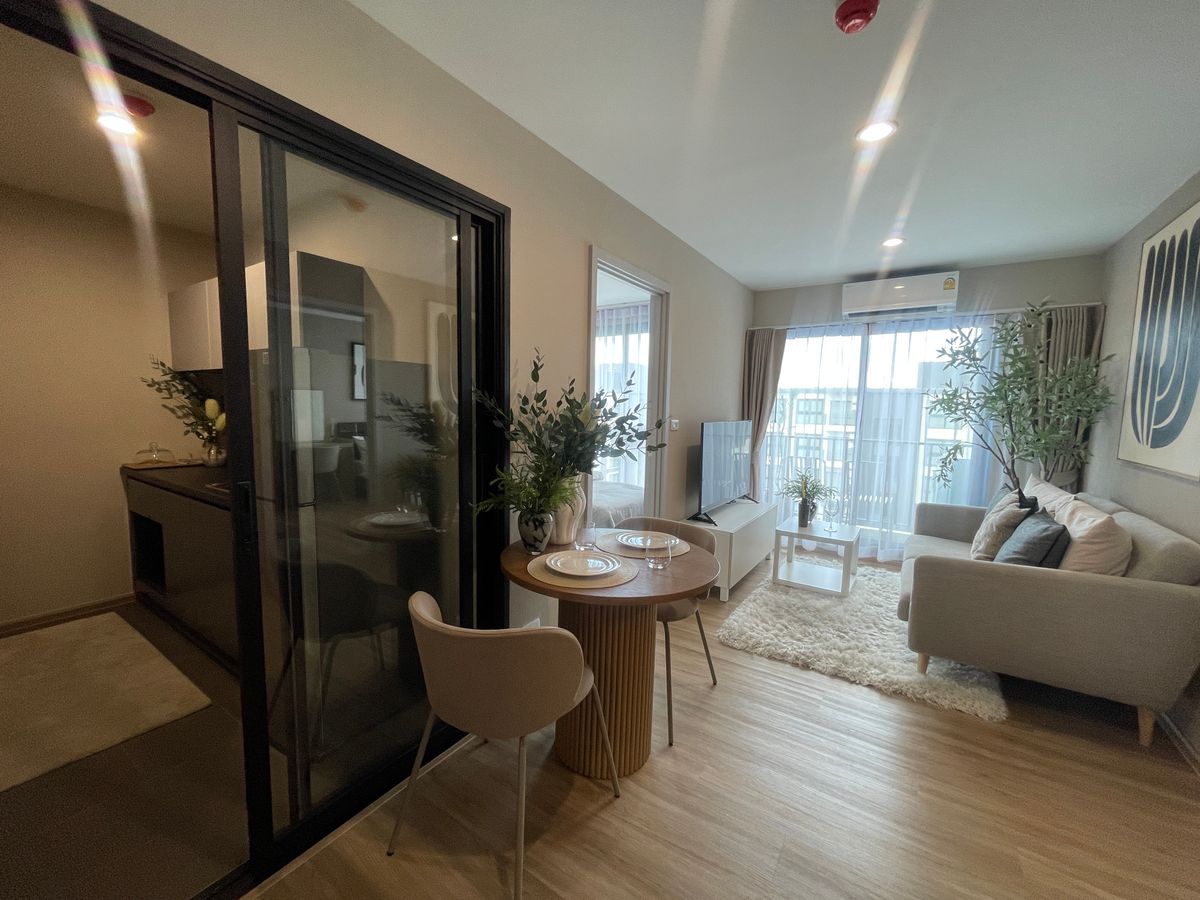 For SaleCondoBangna, Bearing, Lasalle : Arlo Sukhumvit 105-lasale, a new condo, can raise animals near BTS Bangna from Grand Asset 2 Bedrooms 1 Bathroom 44 SQ.M.