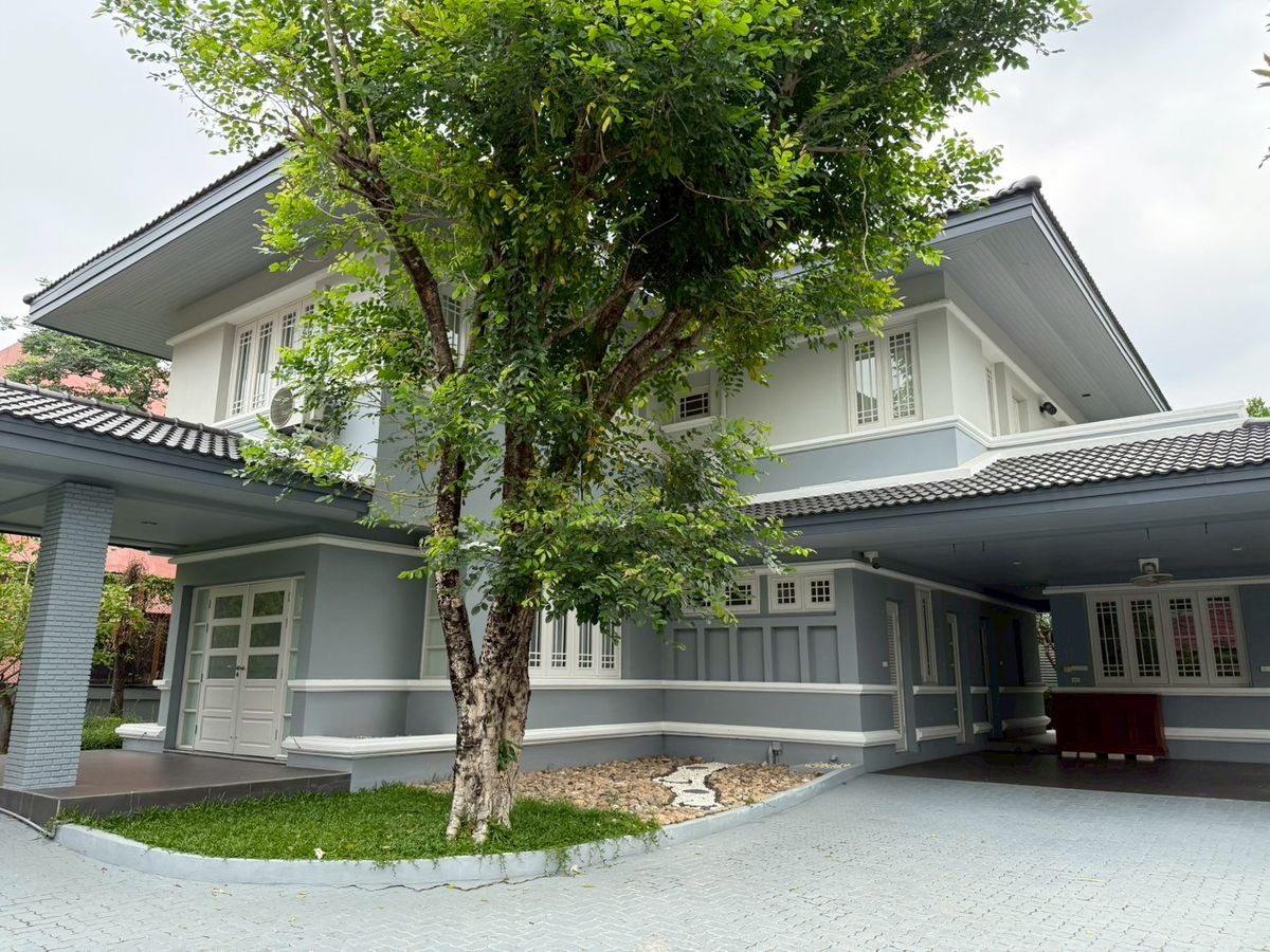 ให้เช่าบ้านสมุทรปราการ สำโรง : ให้เช่าบ้านเดี่ยว 4 ห้องนอน ใกล้ Mega Bangna