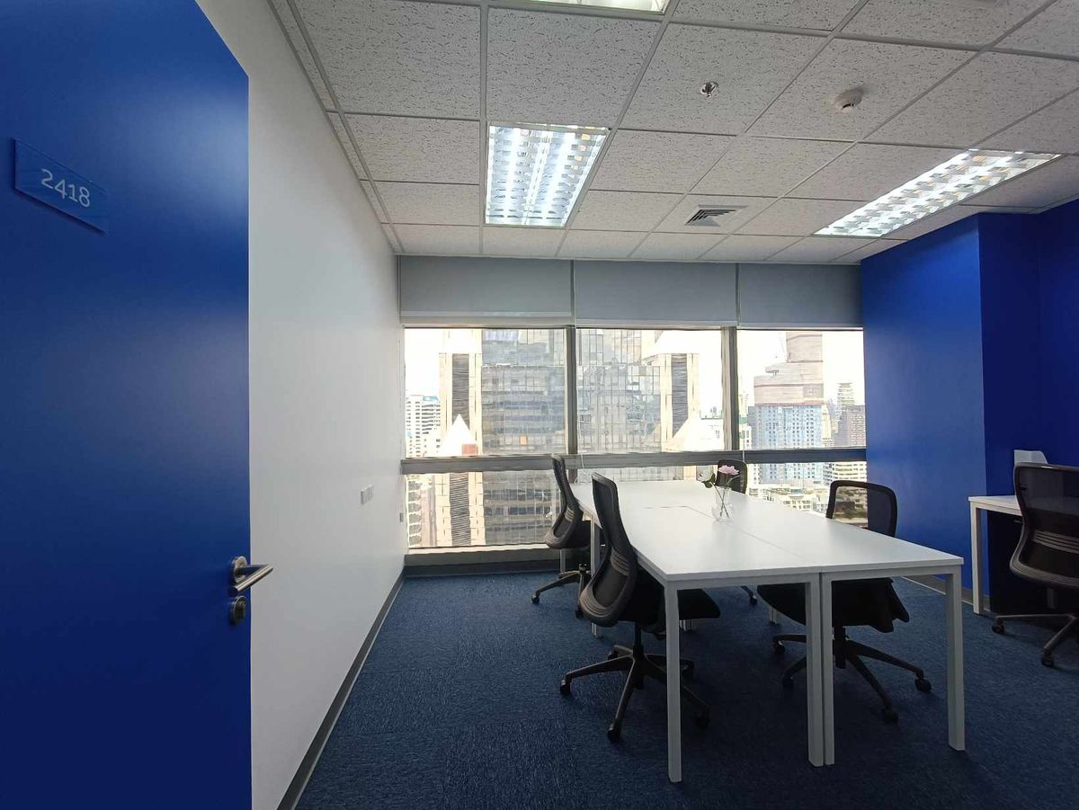 For RentOfficeSukhumvit, Asoke, Thonglor : Service Office Office area for rent Asoke Serviced Office. Beautifully decorated, ready to go to the Serm -Mitr Tower Sukhumvit21 Asoke building. The area for 1 - 50 people (starting at 10,000 baht) near the Asoke BTS, MRT Sukhumvit 21  