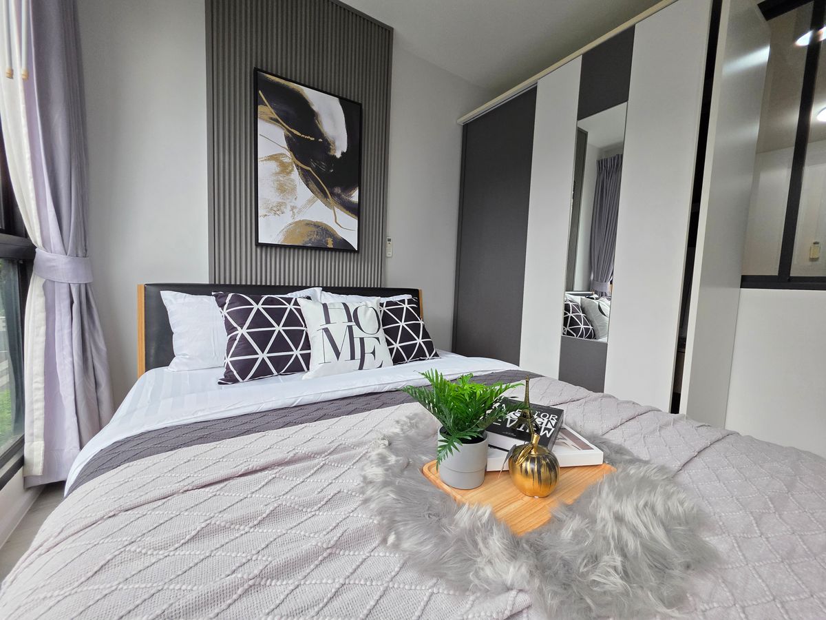 For SaleCondoOnnut, Udomsuk : Selling Cha Tow In Town, Sukhumvit 62/1 (Phase 2), beautiful room, quiet, Sukhumvit 62/1