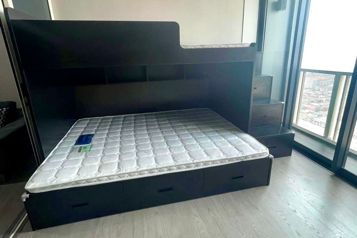 คอนโดพระราม 9 เพชรบุรีตัดใหม่ RCA : 🔥 สำหรับขาย - เช่า !!🔥 Code C20250500042..........A Space ID Asoke - Ratchada, 1 ห้องนอน, 1 ห้องน้ำ, ชั้นสูง 21++, ห้องทิศเหนือ, แต่งครบ, พร้อมเข้าอยู่, ราคาพิเศษ!!📣📣