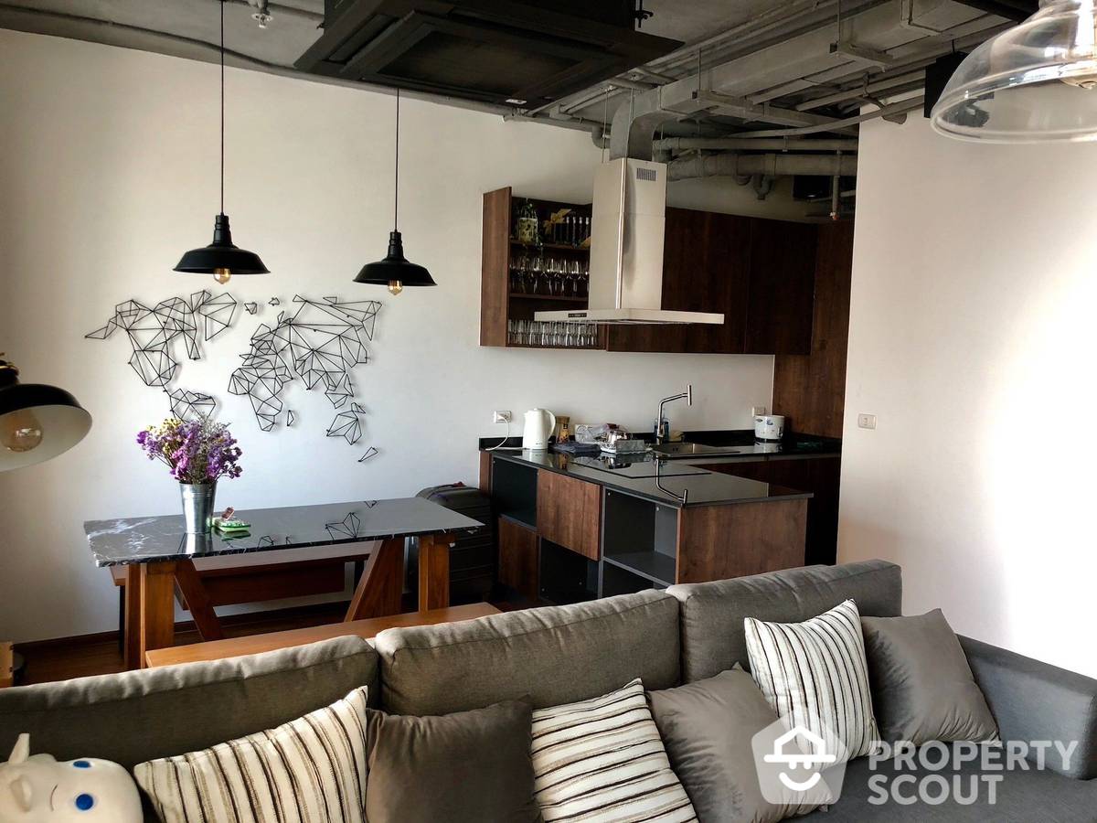 For RentCondoRama9, Petchburi, RCA : 1-BR Condo at Villa Asoke near MRT Phetchaburi