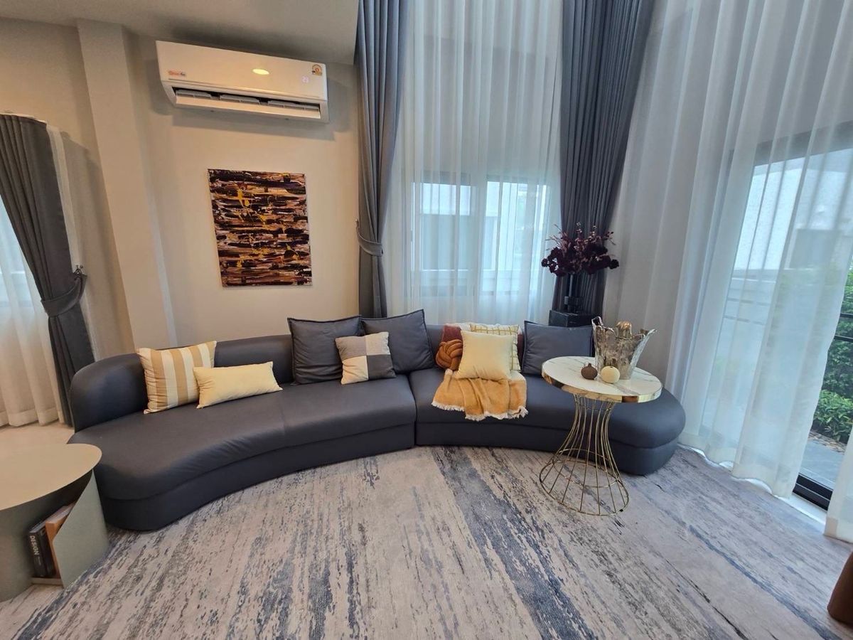 ให้เช่าบ้านบางนา แบริ่ง ลาซาล : ให้เช่า The City Bangna (New project)  ขนาด 4 ห้องนอน 