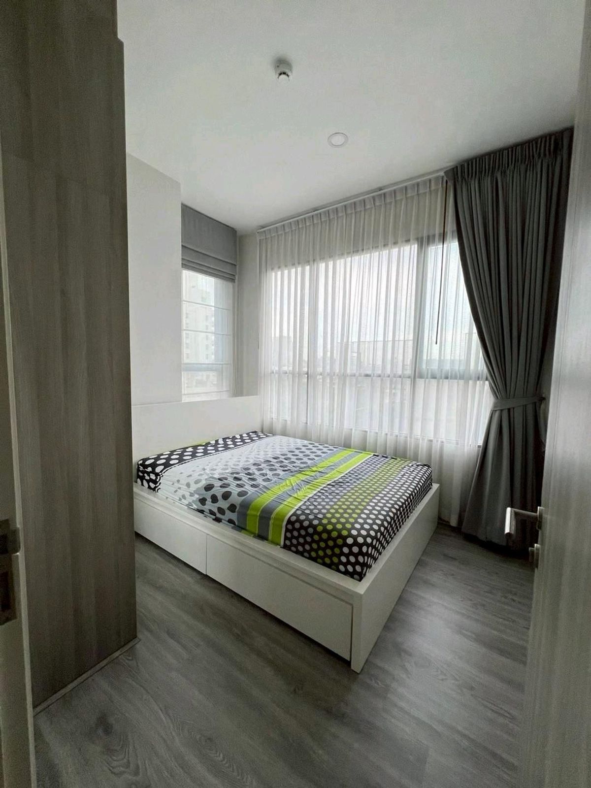 For RentCondoRamkhamhaeng, Hua Mak : Condo for rent, Night Bridge, Collach, Ramkhamhaeng, 2 bedrooms, rare, ready to move in 1 June 68