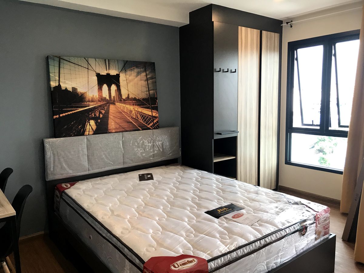 For RentCondoRatchadapisek, Huaikwang, Suttisan : condo low rise รัชดา 19 พร้อมอยู่เฟอร์ครบ 8000 บาท