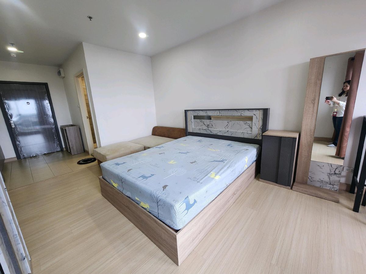 For RentCondoSamut Prakan,Samrong : Condo for rent, Supalai, Weeranda Sukhumvit 117, appoint a room 👉Line: @Propertybkk2