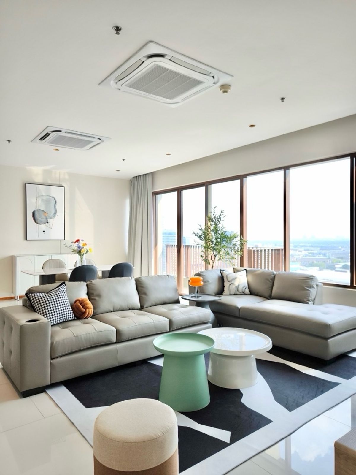 For SaleCondoSukhumvit, Asoke, Thonglor : For Sale: The Emporio Place 3BED4 Bath 161SQM High Floor 20+ River View 35 MB