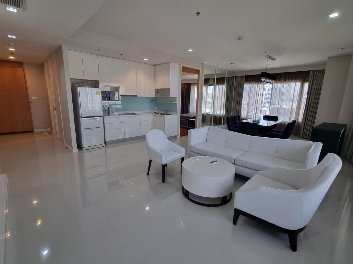 ให้เช่าคอนโดวิทยุ ชิดลม หลังสวน : For Rent Amanta Lumpini  2beds size 120 sq.m. F/F Ready to move in
