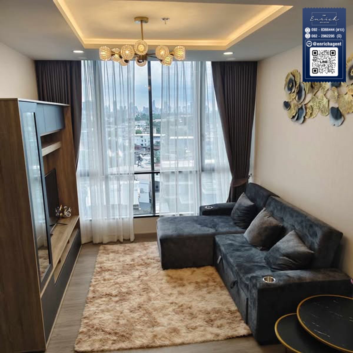 For RentCondoRama 8, Samsen, Ratchawat : 💙 Rent Supalai Premier Samsen-Ratchawat. The kitchen closed the large room.