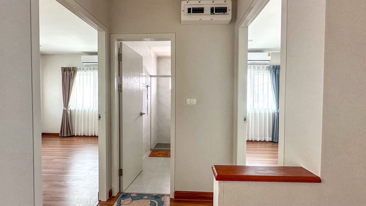 ขายบ้านปทุมธานี รังสิต ธรรมศาสตร์ : บ้านเดี่ยว 2 ชั้น  64.6 ตารางวา ศุภาลัย การ์เด้นวิลล์ กรุงเทพฯ-ปทุมธานี พื้นที่ใช้สอย  197 ตารางเมตร  4 ห้องนอน 3 ห้องน้ำ