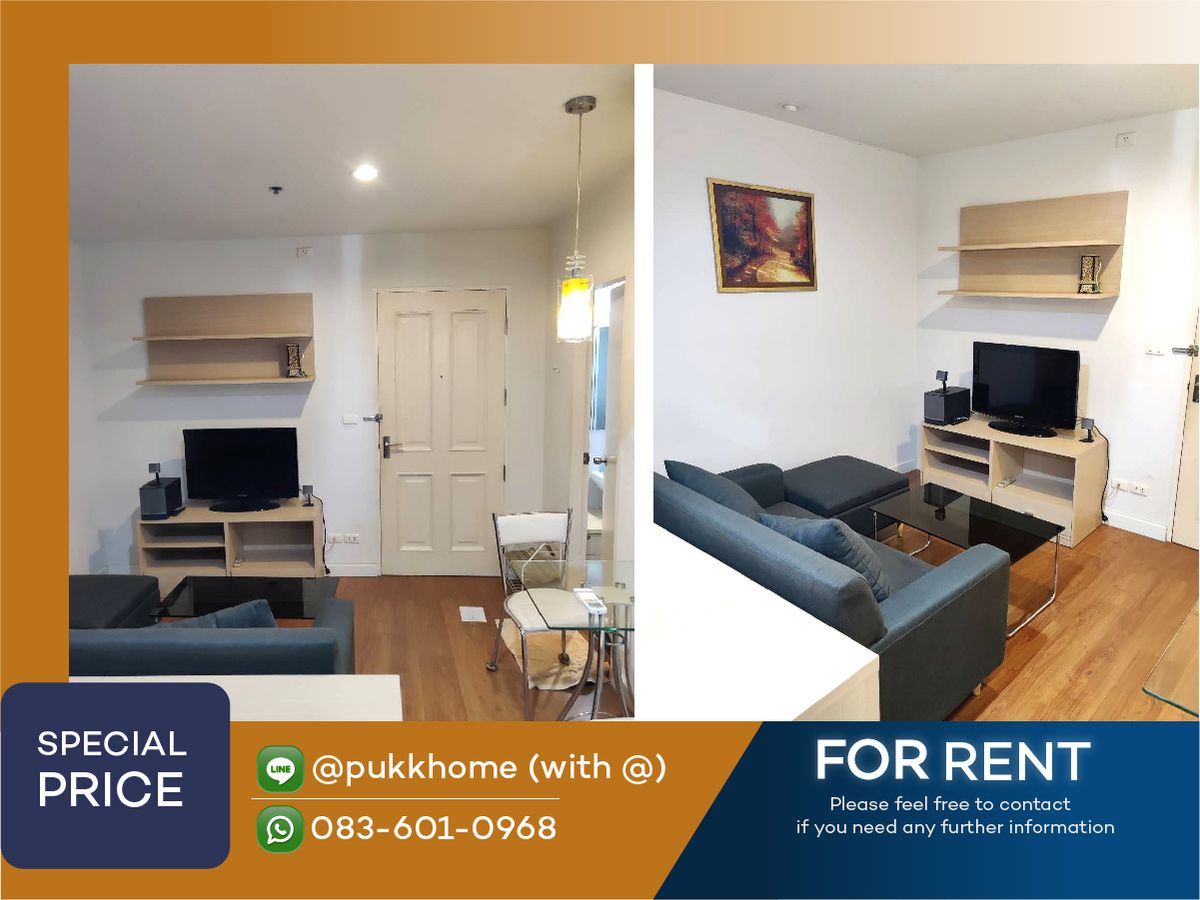 For RentCondoSukhumvit, Asoke, Thonglor : For Rent one x Sukhumvit 26 | 1 Bedroom Best Price 18,000 THB/Month 📞 Line: @pukkhome (with @), 083-601-0968