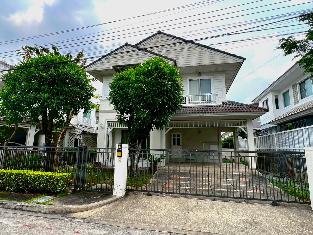 ให้เช่าบ้านพระราม 5 ราชพฤกษ์ บางกรวย : บ้านเดี่ยว มีเครื่องนวดให้ ถนนบางกรวย ตรงข้ามตลาดพระราม5 ติด DBS 3ห้องนอน 3ห้องน้ำ