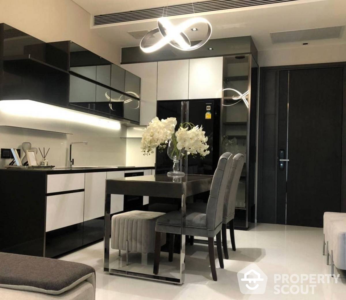 For SaleCondoSukhumvit, Asoke, Thonglor : 1-BR Condo at The Bangkok Thonglor near BTS Thong Lor