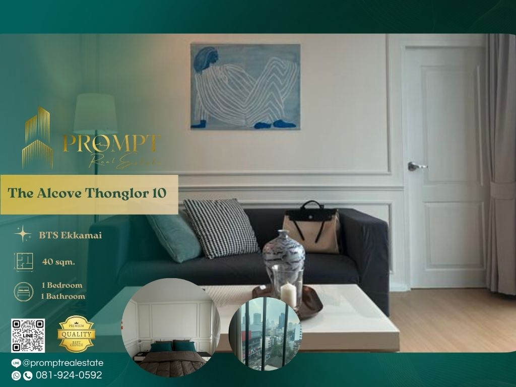 For RentCondoSukhumvit, Asoke, Thonglor : ST12343 - The Alcove Thonglor 10 :  ดิ แอลโคฟ ทองหล่อ 10 - BTS Ekkamai / Camillian Hospital / DONKI Mall Thonglor