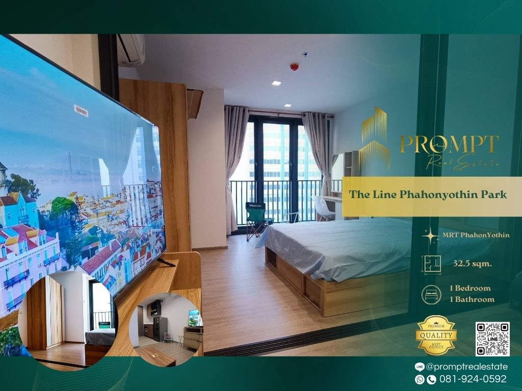 For RentCondoLadprao, Central Ladprao : ST13326 - The Line Phahonyothin Park :  เดอะ ไลน์ พหลโยธิน พาร์ค - MRT PhahonYothin / BTS HaYekLadPrao / CentralLadprao