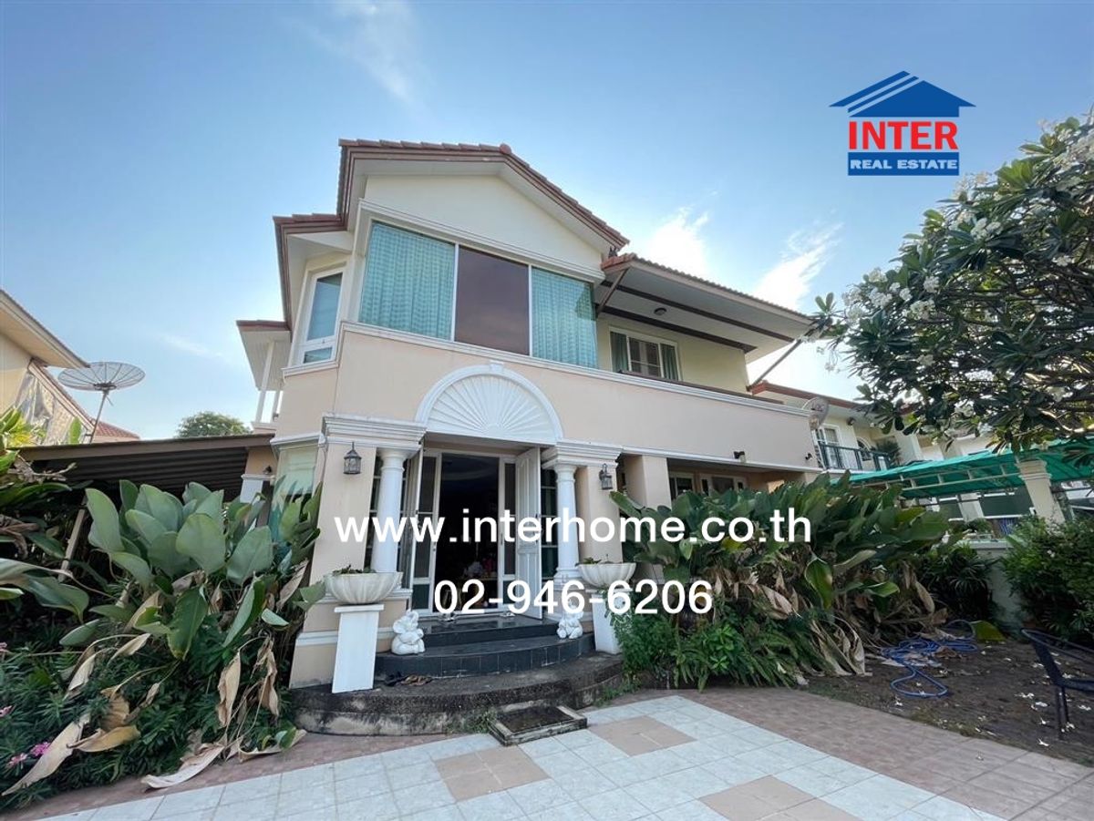 For SaleHouseSamut Prakan,Samrong : 2 storey detached house, 102 sq.w., Nantawan Village Srinakarin Road Kanchanaphisek Road Mueang Samut Prakan, Samut Prakan