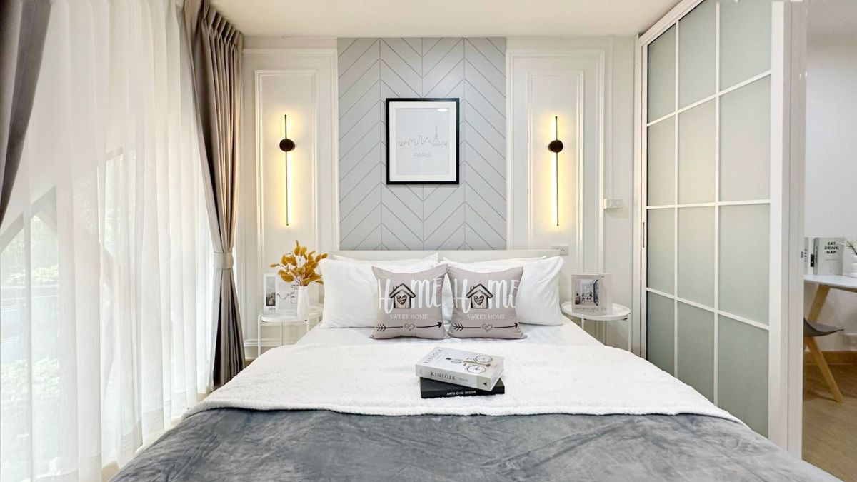 For SaleCondoRamkhamhaeng, Hua Mak : 🤩 Condo, large room, house, large area, complete proportion, ready to be renovate the whole room for a tight fir.