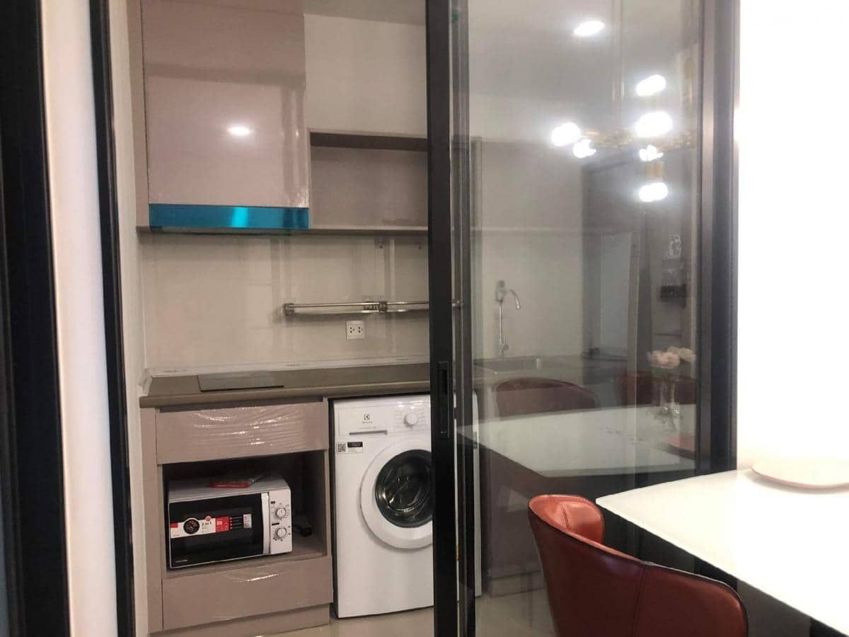 For SaleCondoOnnut, Udomsuk : Urgent sale 🔥 Aspire Sukhumvit - Onnut 🔥 near the BTS, complete furniture and electrical appliances (PS57763)