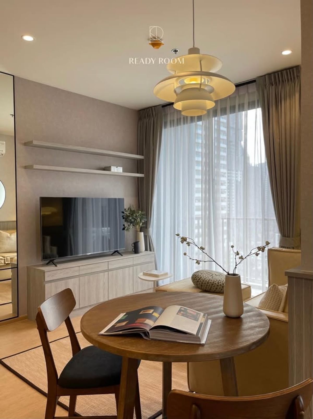 ให้เช่าคอนโดสุขุมวิท อโศก ทองหล่อ : ให้เช่า Maru Ekkamai 2 | 1 ห้องนอน | 35 ตร.ม. | ชั้น 15 | ตกแต่งครบ 🐶🐱 เลี้ยงสัตว์ได้ | ค่าเช่า 35,000 บาท/เดือน | Ref: T1763