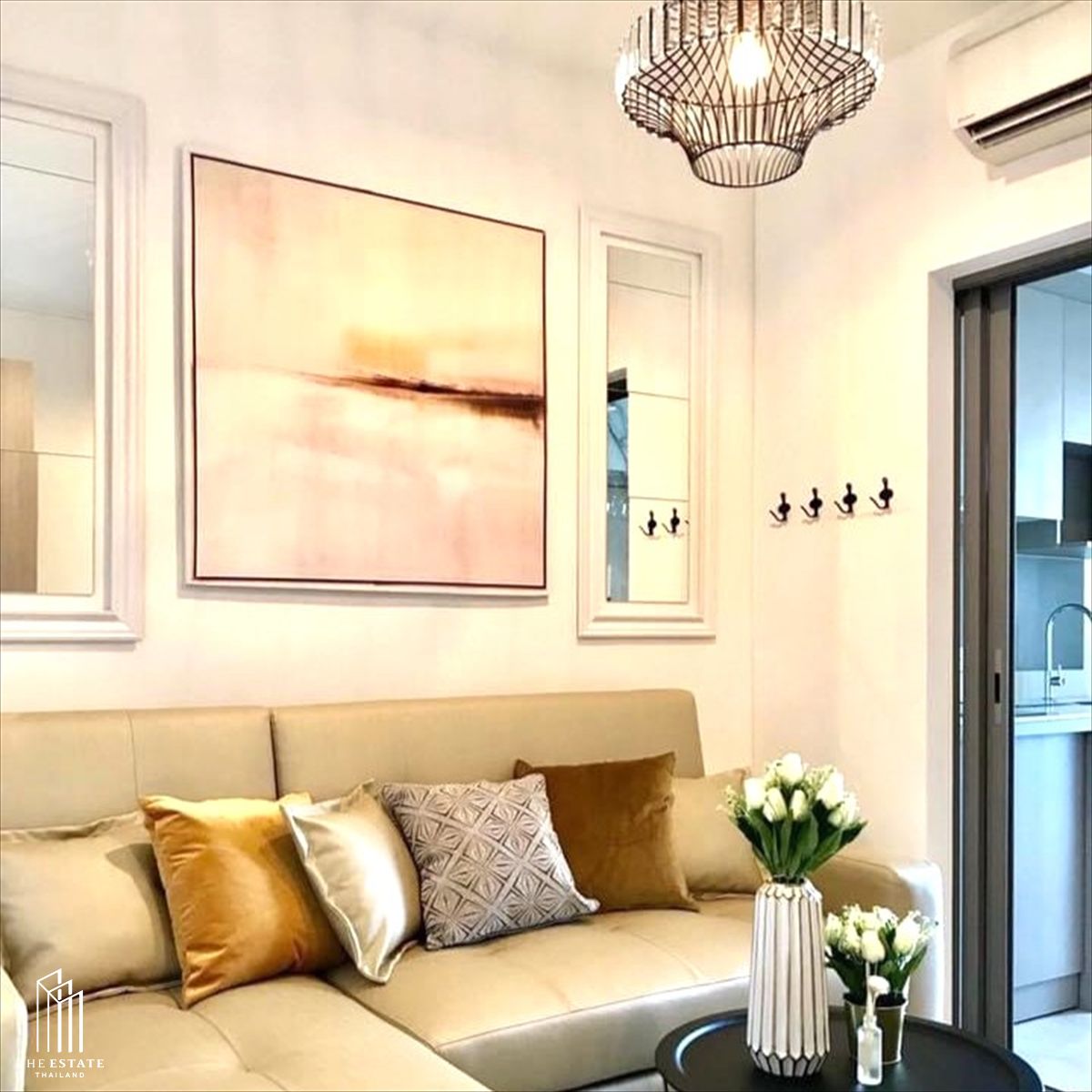 ให้เช่าคอนโดอ่อนนุช อุดมสุข : Condo for RENT ** Whizdom Connect *** 1 bedroom, Beautiful decoration and READY TO MOVE-IN!! @18,000 Baht