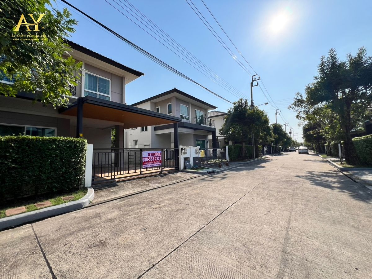 ขายบ้านนวมินทร์ รามอินทรา : ขายด่วน!!!🔥  บ้านเดี่ยว 60.9 ตรว. โครงการเดอะเซนโทร รามอินทรา 109 ซอยพระยาสุเรนทร์ 21 รามอินทรา ถูกสุดในโครงการ เพียง 5.6 ล้าน!! 