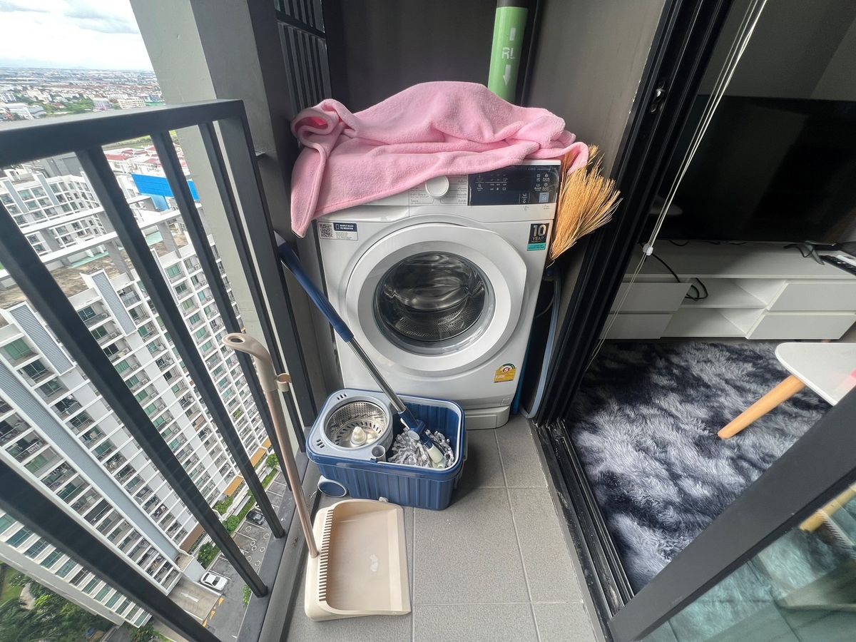 For RentCondoPattanakan, Srinakarin : For rent 📍 Nue Noble Srinakarin - Lasalle 📍 Fully furnished and equipped with electrical appliances, near MRT Sri Lasalle