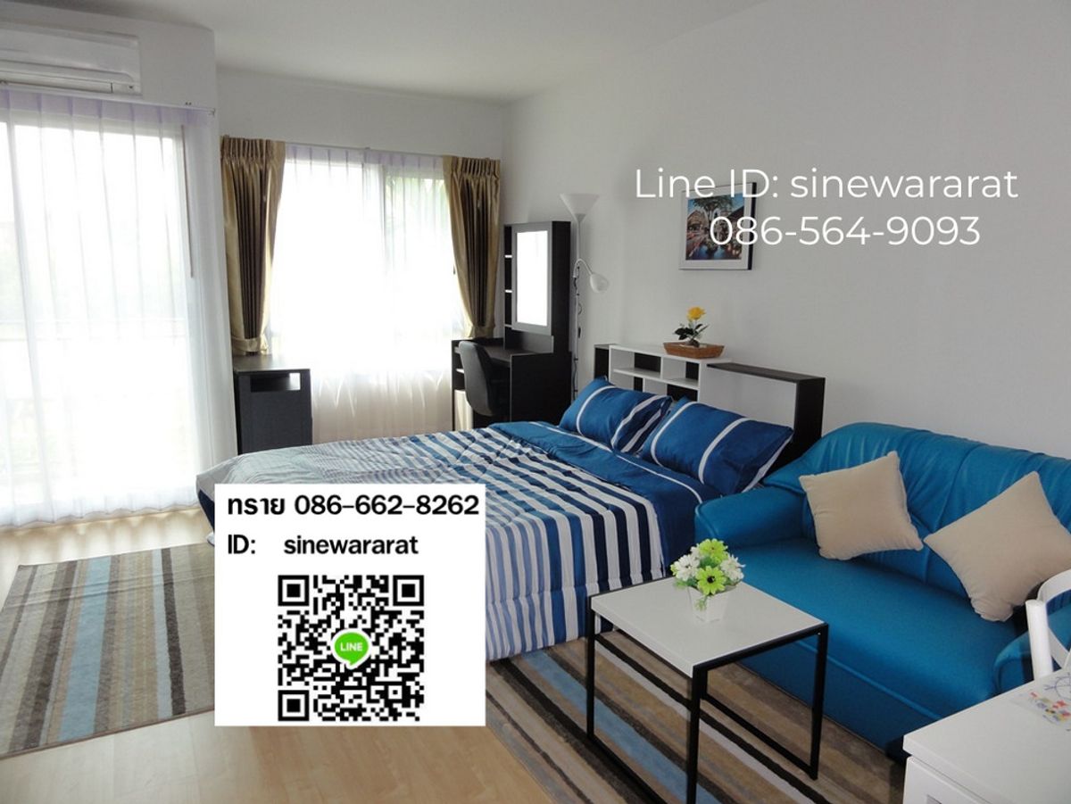 For RentCondoLadkrabang, Suwannaphum Airport : Call : 086-662-8262 Condo Iris Avenue Onnuch-Wongwaen Near Suvarnabhumi Airport 28 sq.m 1 Bedroom, Fully furnished