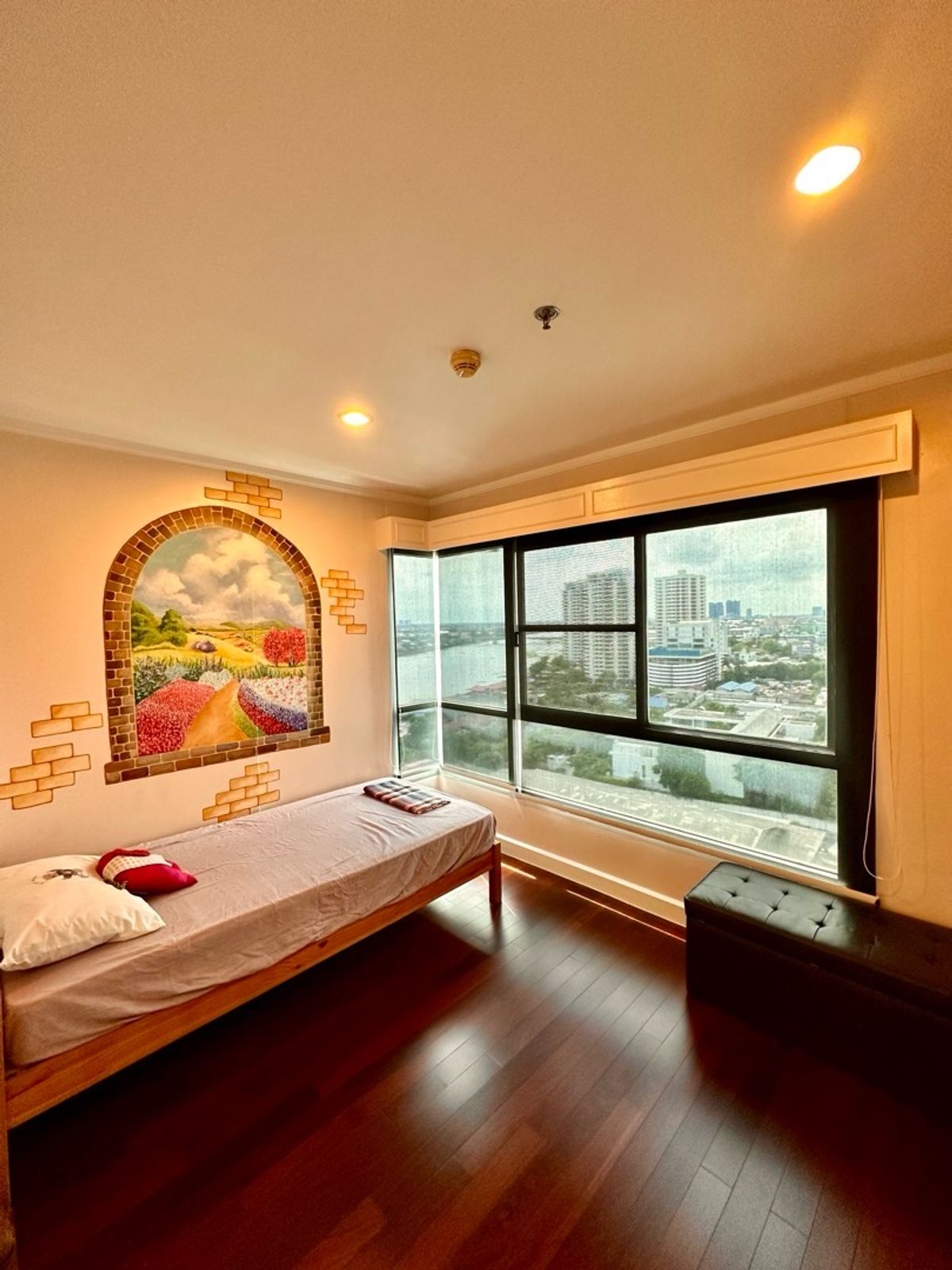 ขายคอนโดรัตนาธิเบศร์ สนามบินน้ำ พระนั่งเกล้า : 2 ห้องนอน วิวแม่น้ำ 180 องศา ลมเย็น พร้อมเข้าอยู่อาศัย ตรม.ละ 54,000 