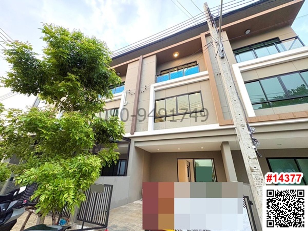 ให้เช่าทาวน์โฮมนวมินทร์ รามอินทรา : เช่า ทาวน์โฮม 3 ชั้น พรีเมียม เพลส พหลโยธิน-รามอินทรา ใกล้ Central รามอินทรา