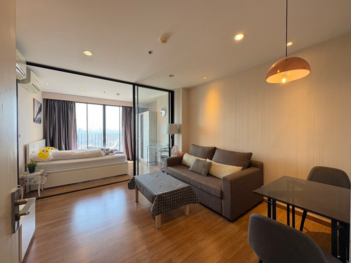 ให้เช่าคอนโดบางซื่อ วงศ์สว่าง เตาปูน : 💥💥[เช่า] Condo The Tree Interchange 1BED 36 ตร.ม.ตึก A ชั้น 35 แต่งครบ วิวแม่น้ำ ติดห้างเกตเวย์บางซื่อ สอบถาม LINE ID: @atfirm💥💥