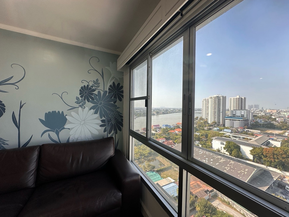 ขายคอนโดรัตนาธิเบศร์ สนามบินน้ำ พระนั่งเกล้า : 2 ห้องนอน วิวแม่น้ำ 180 องศา ลมเย็น พร้อมเข้าอยู่อาศัย ตรม.ละ 54,000 