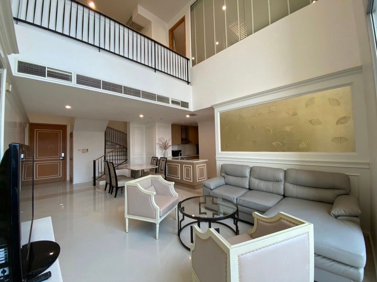 ให้เช่าคอนโดสาทร นราธิวาส : 📣 ให้เช่า! คอนโด Duplex 2 ชั้น The Empire Place สาทร – เฟอร์นิเจอร์ครบ พร้อมเข้าอยู่