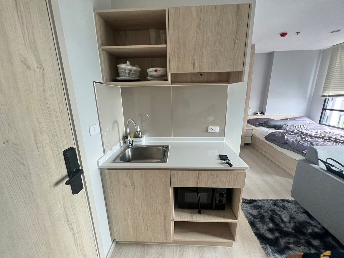 For RentCondoPattanakan, Srinakarin : For rent 📍 Nue Noble Srinakarin - Lasalle 📍 Fully furnished and equipped with electrical appliances, near MRT Sri Lasalle