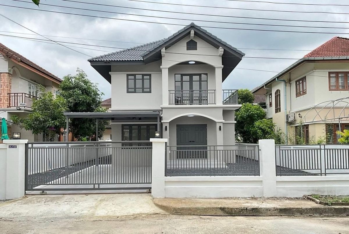 ขายบ้านมีนบุรี-ร่มเกล้า : ขายบ้านเดี่ยวมีนบุรีหนองจอก 70 ตารางวา