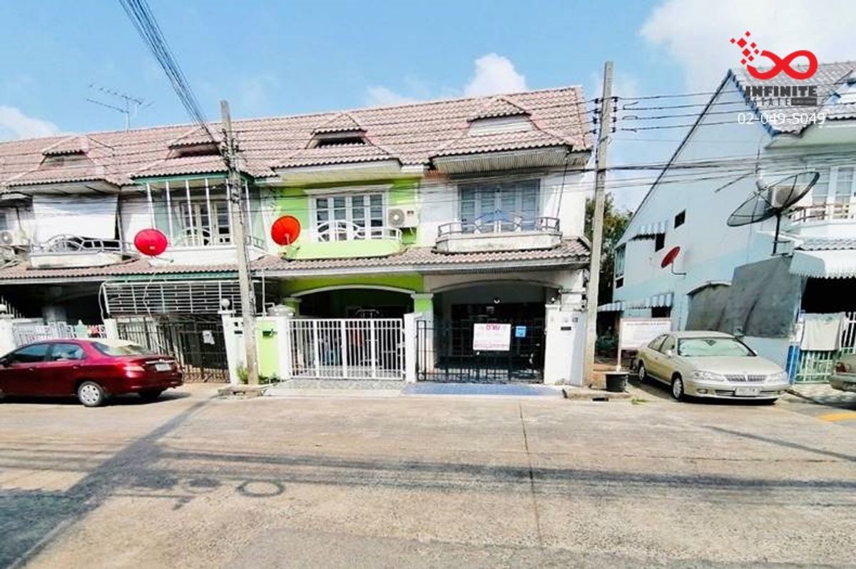 ขายทาวน์โฮมนนทบุรี บางใหญ่ บางบัวทอง : ขายทาวน์เฮ้าส์ 2 ชั้น 16.3 ตารางวา หมู่บ้านมนวดี พาร์ค พร้อมอยู่ ใกล้ MRT ซอยวัดลาดปลาดุก ถนนกาญจนาภิเษก