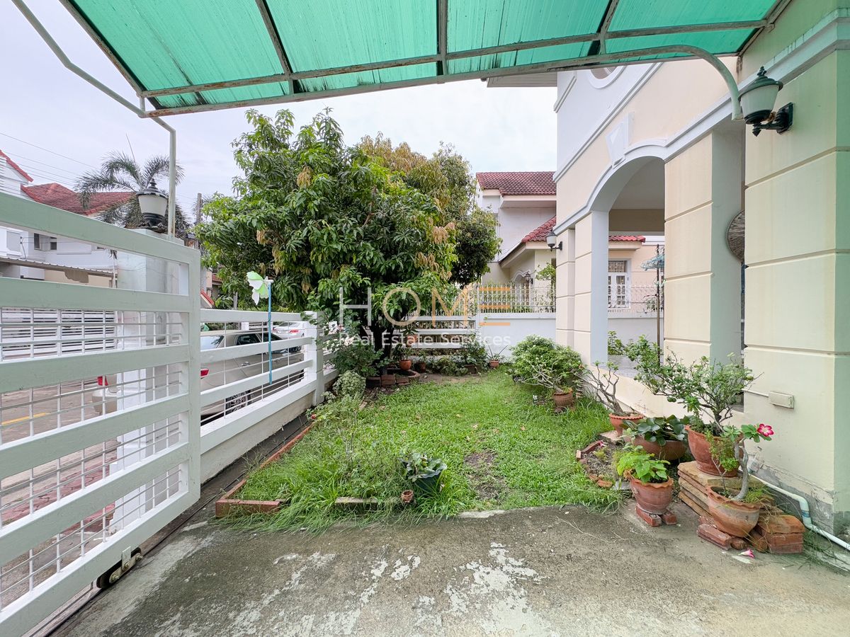 ขายบ้านลาดกระบัง สุวรรณภูมิ : บ้านเดี่ยว สวนหลวง ร.9 🔥 บ้านบารเมษฐ์ / 3 ห้องนอน (ขาย), Baan Baramed / 3 Bedrooms (FOR SALE) FON111