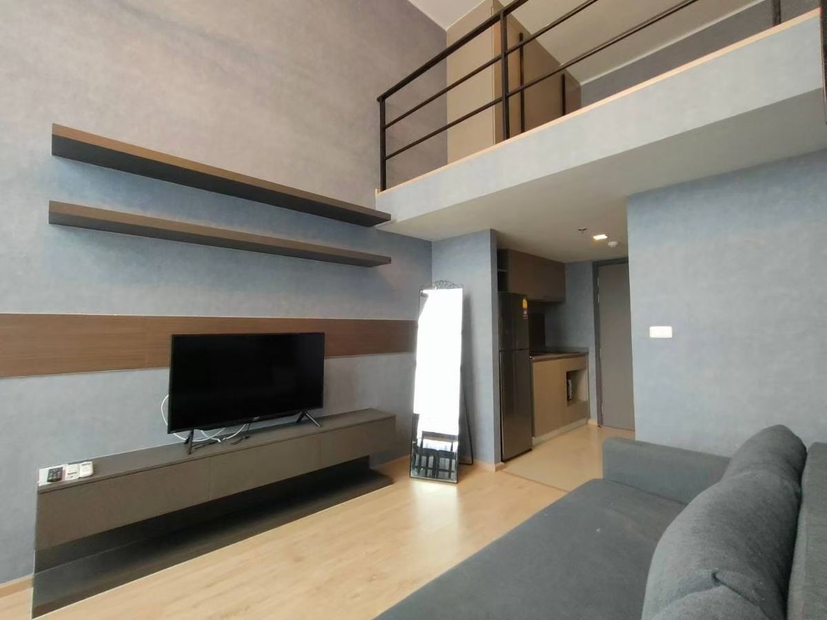 For RentCondoRama9, Petchburi, RCA : Ideo New Rama 9 for Rent 1 Bedroom Duplex 