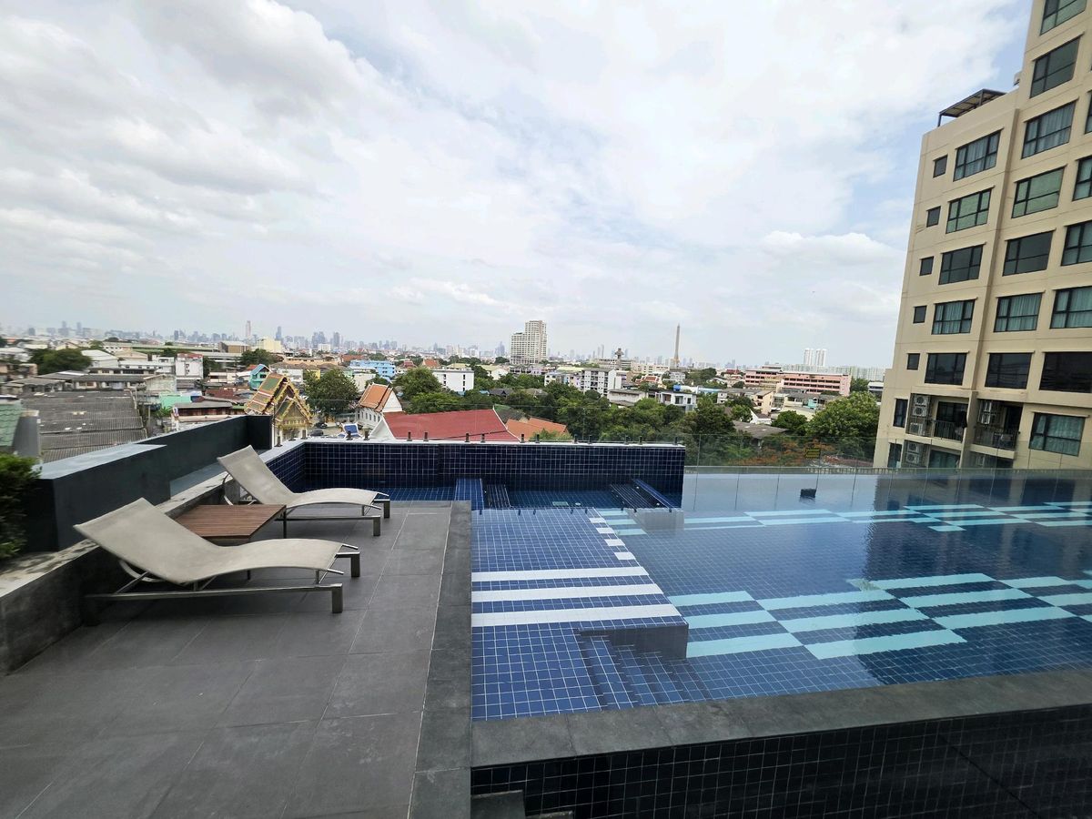 ขายคอนโดปิ่นเกล้า จรัญสนิทวงศ์ : Brix Condominium จรัญสนิทวงศ์ 64 MRT สิรินธร หน้าโครงการ เดินเพิ่งไม่กี่ก้าว 🔥 ขายถูกที่สุดในโครงการ 🔥