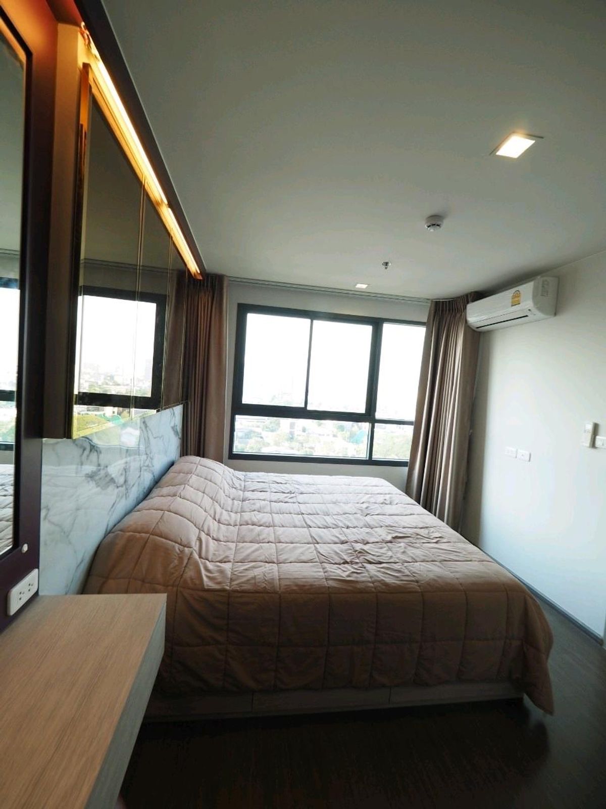 For RentCondoOnnut, Udomsuk : Rent 1 bedroom, Ideos93, large room, near Bangchak BTS, ready to be 5 Jun 68