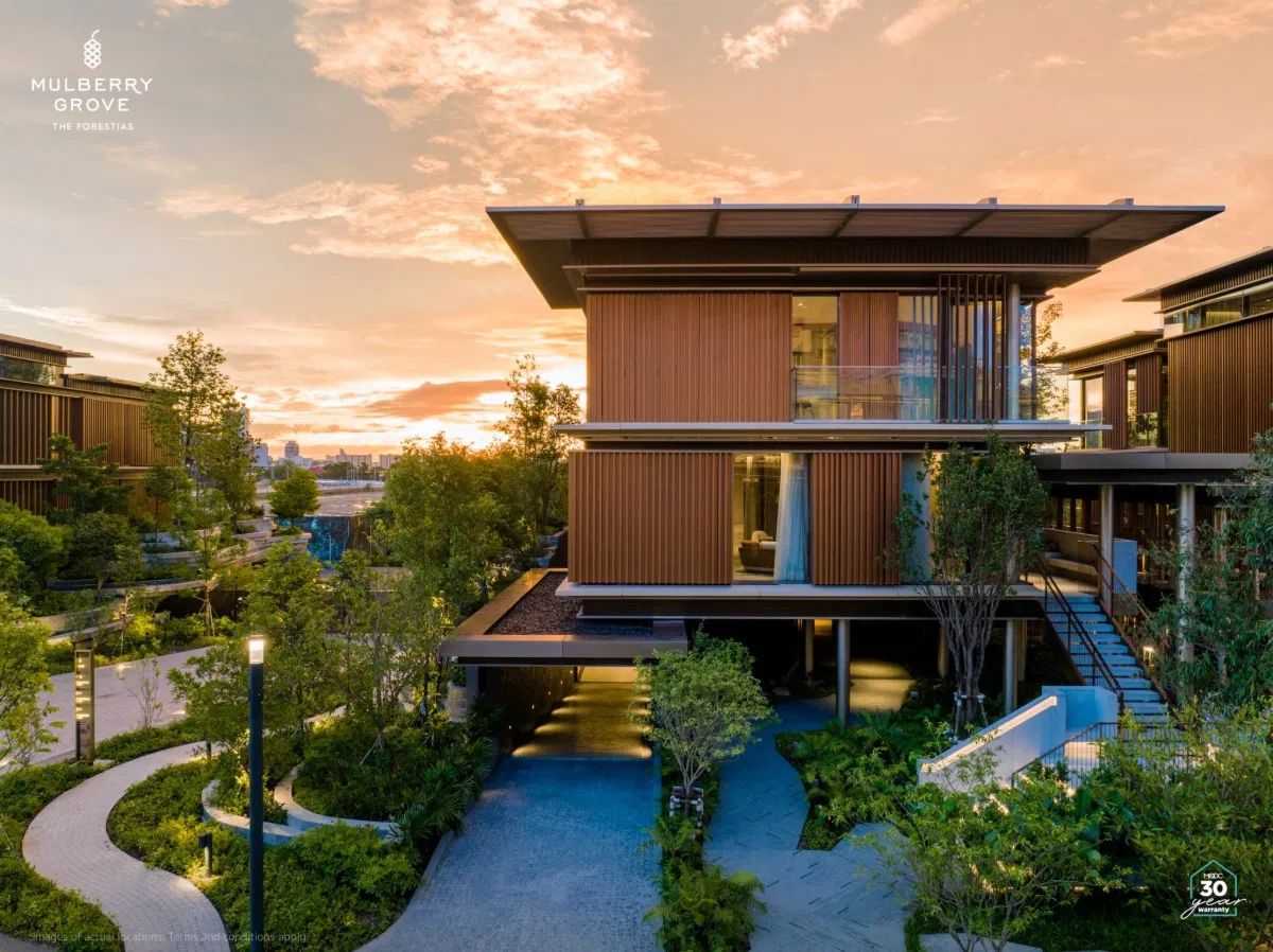 ขายบ้านบางนา แบริ่ง ลาซาล : ขายบ้านเดี่ยวสุดหรู – Mulberry Grove The Forestias Villas ราคา 328,000,000 บาท