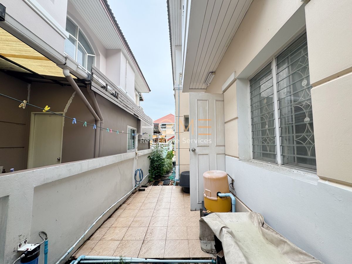 ขายบ้านลาดกระบัง สุวรรณภูมิ : บ้านเดี่ยว สวนหลวง ร.9 🔥 บ้านบารเมษฐ์ / 3 ห้องนอน (ขาย), Baan Baramed / 3 Bedrooms (FOR SALE) FON111