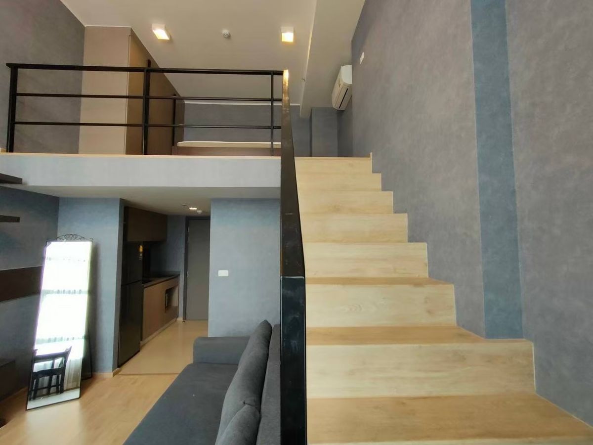 For RentCondoRama9, Petchburi, RCA : Ideo New Rama 9 for Rent 1 Bedroom Duplex 