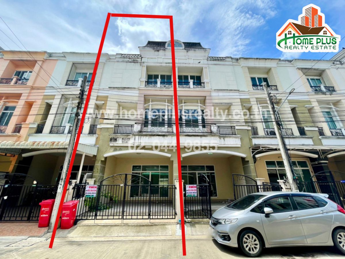 ขายทาวน์โฮมบางแค เพชรเกษม : ใกล้รถไฟฟ้าMRTสายสีน้ำเงิน (สถานีทวีวัฒนา) ทาวน์โฮม 3 ชั้น หมู่บ้านปริญลักษณ์ เพชรเกษม 69