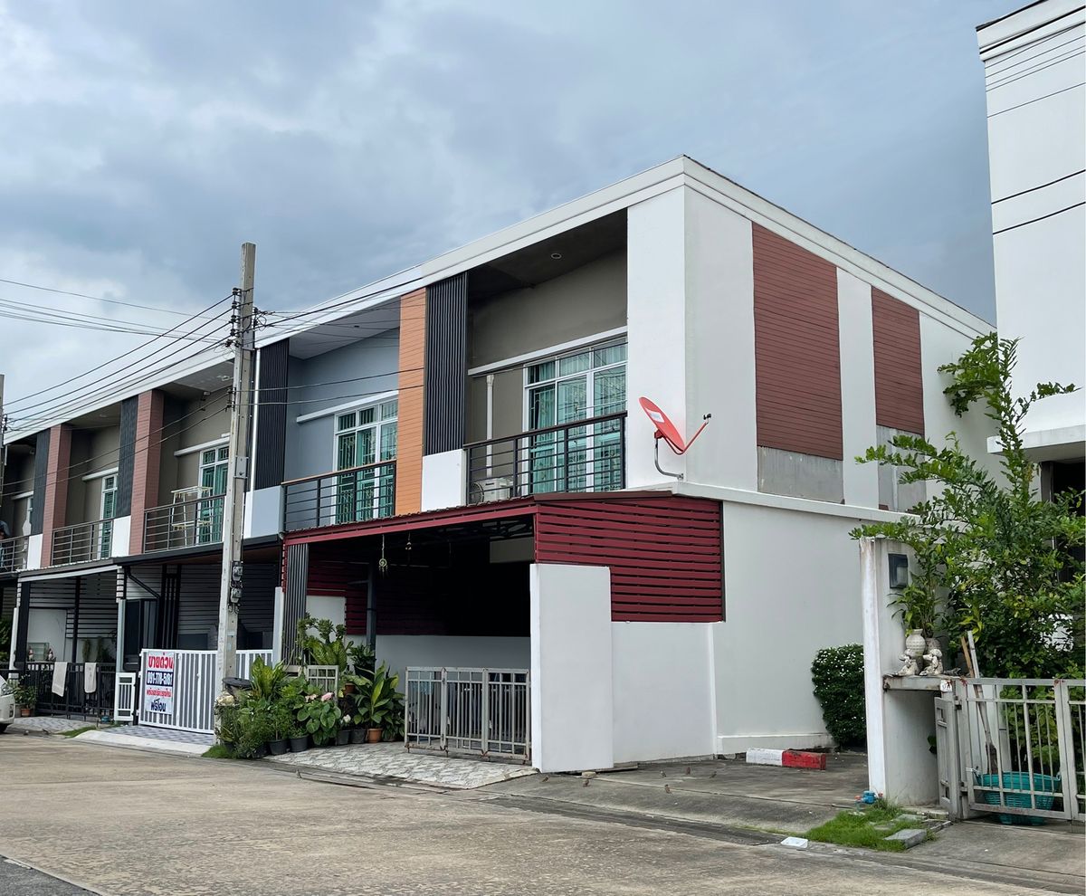 For SaleTownhomeMin Buri, Romklao : 2 -story townhouse, Pruksa Town, Pre -Ramin Inthra 117