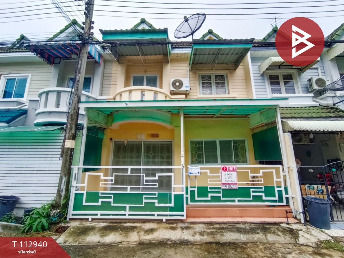 ขายทาวน์โฮมปทุมธานี รังสิต ธรรมศาสตร์ : ขายทาวน์เฮ้าส์ หมู่บ้านสินทรัพย์1 รังสิต-นครนายก พร้อมอยู่