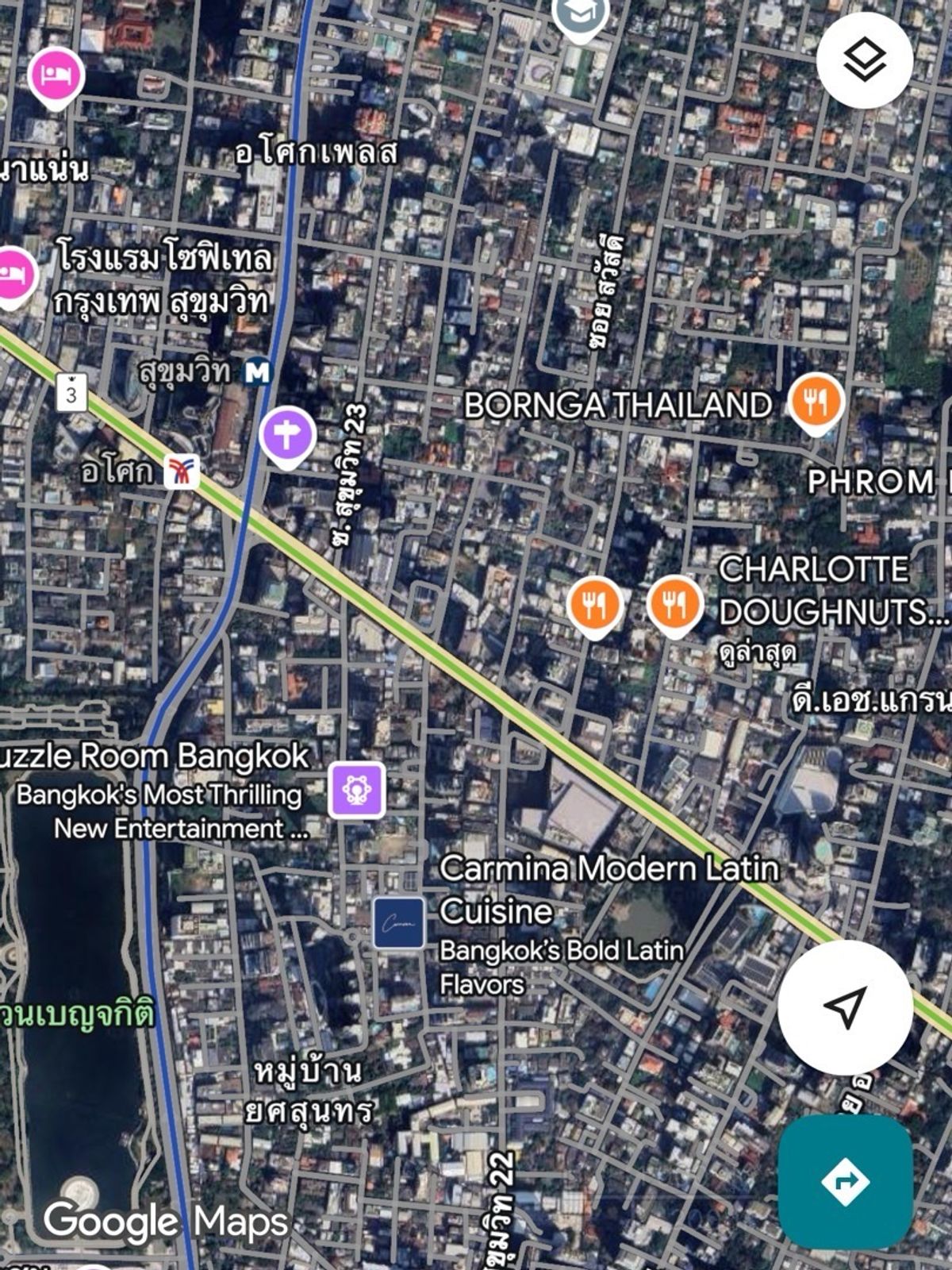 ให้เช่าร้านค้า/ตลาดนัดสุขุมวิท อโศก ทองหล่อ : FOR RENT LAND 1-3-75 RAI (775 SQWA) at ASOKE SUKHUMVIT BANGKOK , THAILAND TO BUSINESS