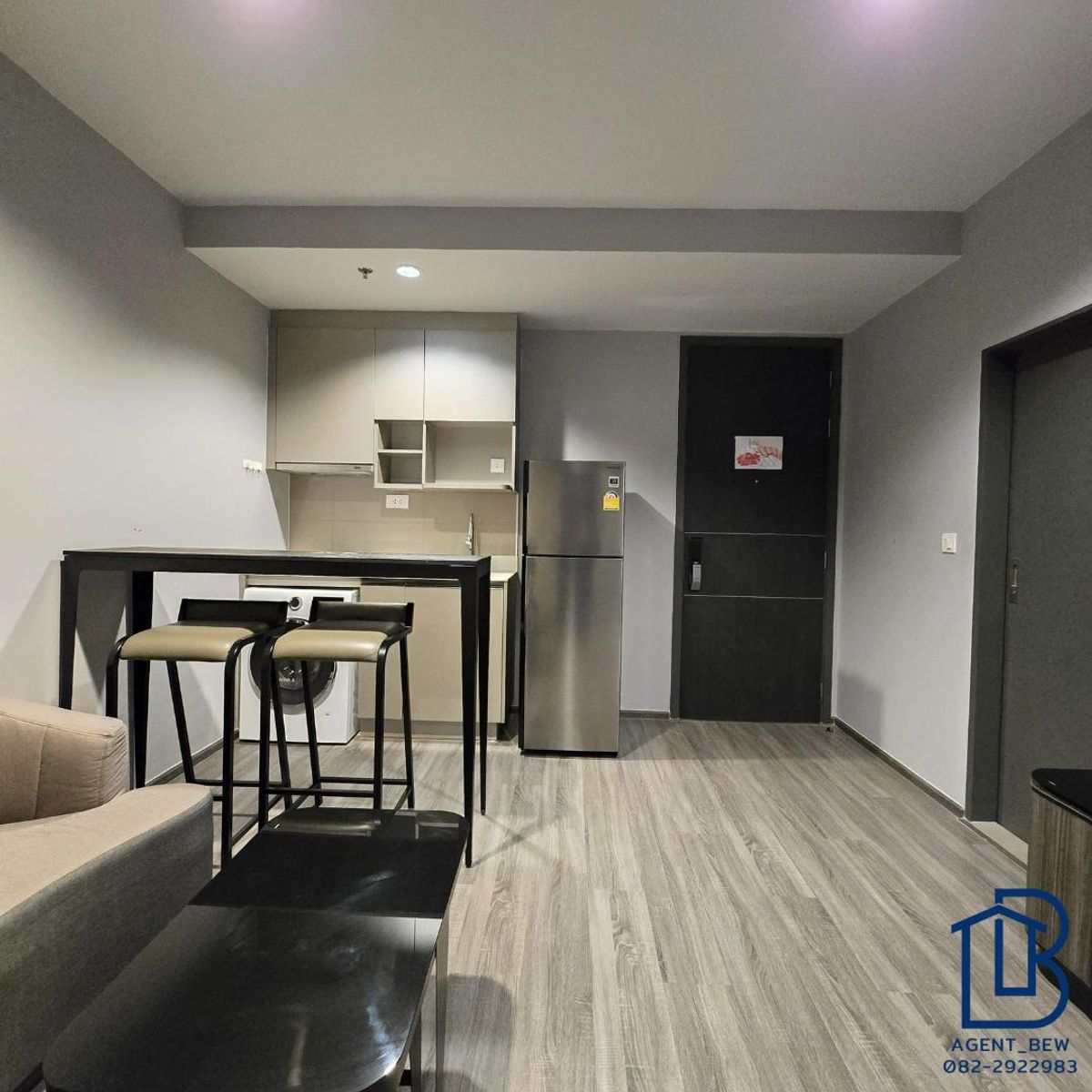 ให้เช่าคอนโดราชเทวี พญาไท : ✅️Available NOW✅️ Ideo Mobi Rangnam 1 Bedroom sliding door 22,000 THB per month 
